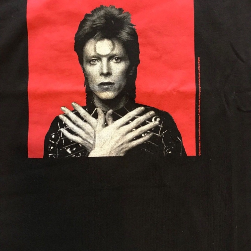 DAVID BOWIE Licensed T-shirts NWT XS, S, M, L, XL - Picture 3 of 8